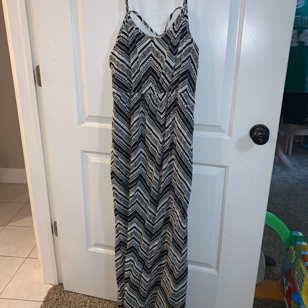 Summer maxi dress | Tribal design XL